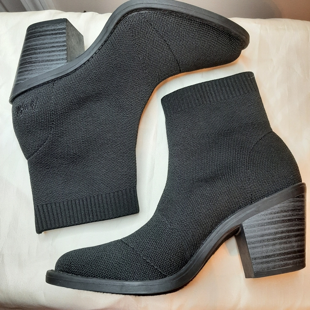 Blowfish Black Women's Ankle Boots Size 8
